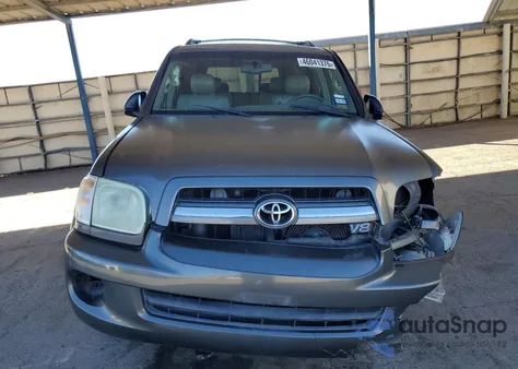 2006 Toyota Sequoia Limited z USA, uszkodzony, nr VIN 5TDZT38A46S268956